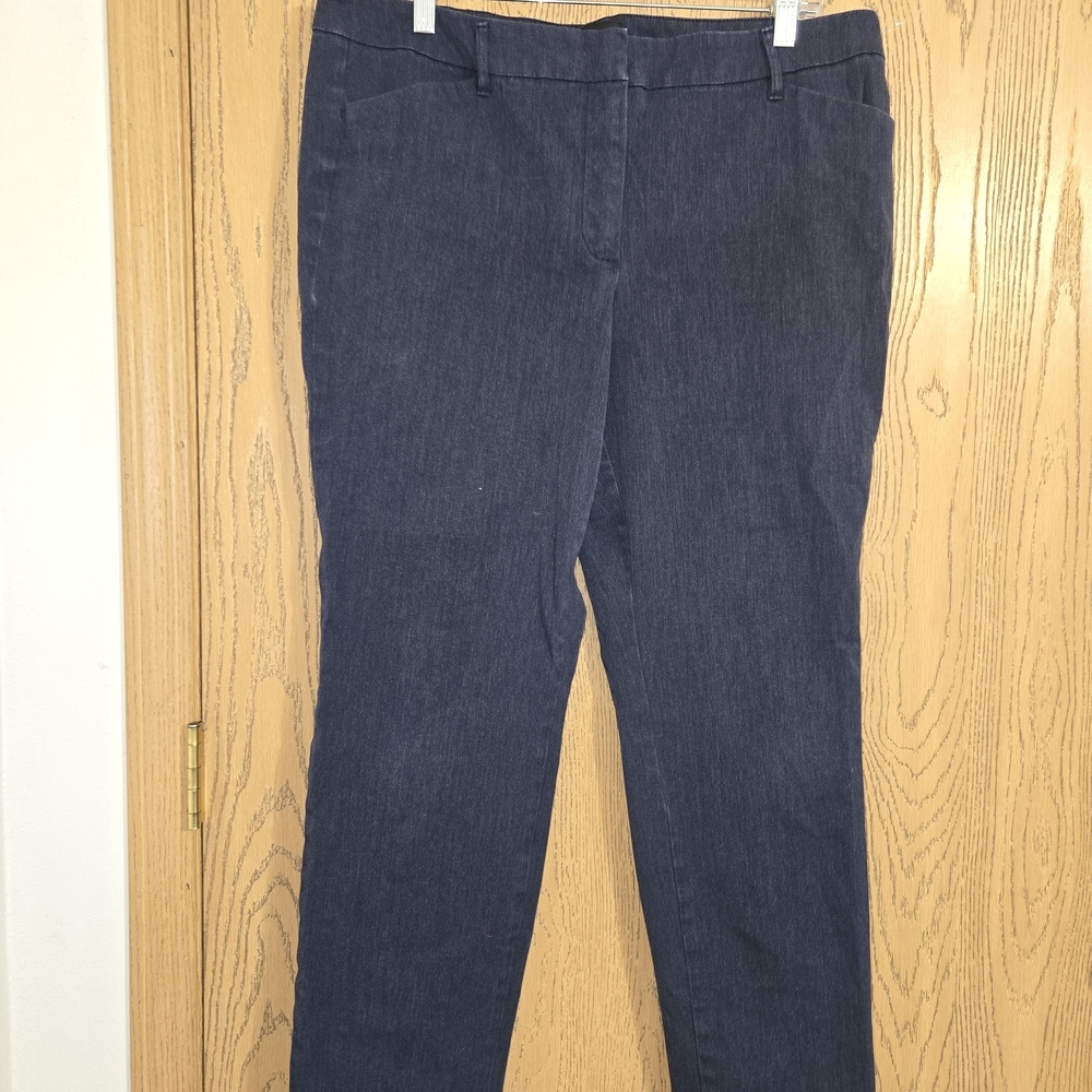 Liz Claiborne Women's Straight Leg Pants - Navy
